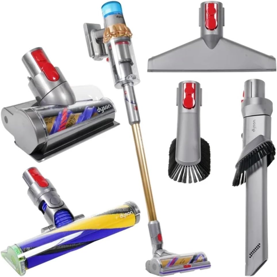 Dyson V15 Detect Absolute – Akkustaubsauger, Silber