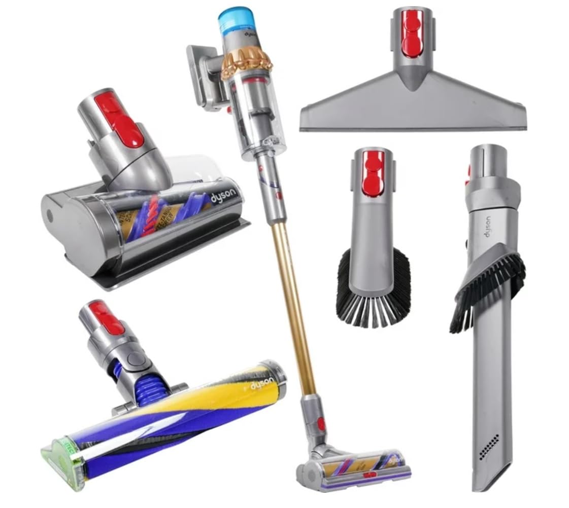 Dyson V15 Detect Absolute – Akkustaubsauger, Silber