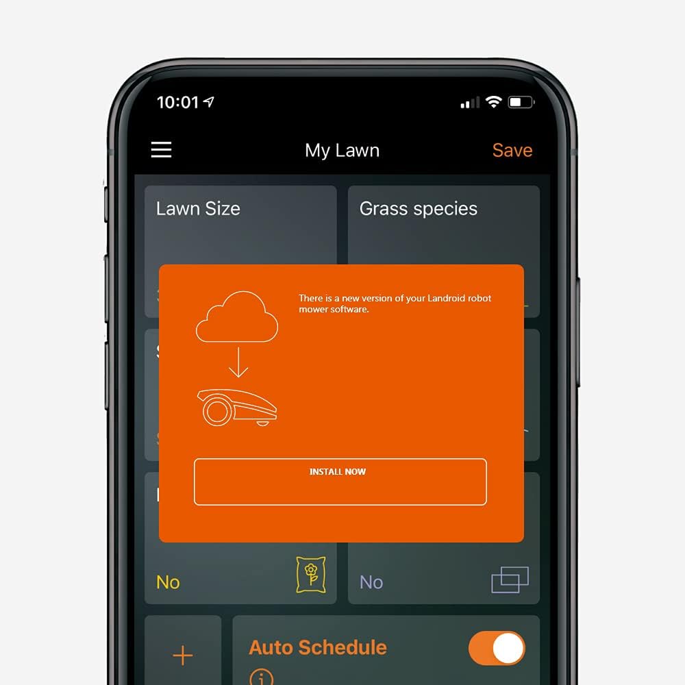 WORX Landroid PLUS WR147E.1 Mähroboter – Für Gärten bis 1000 m², mit WLAN, Bluetooth und Schwimmendem Mähdeck