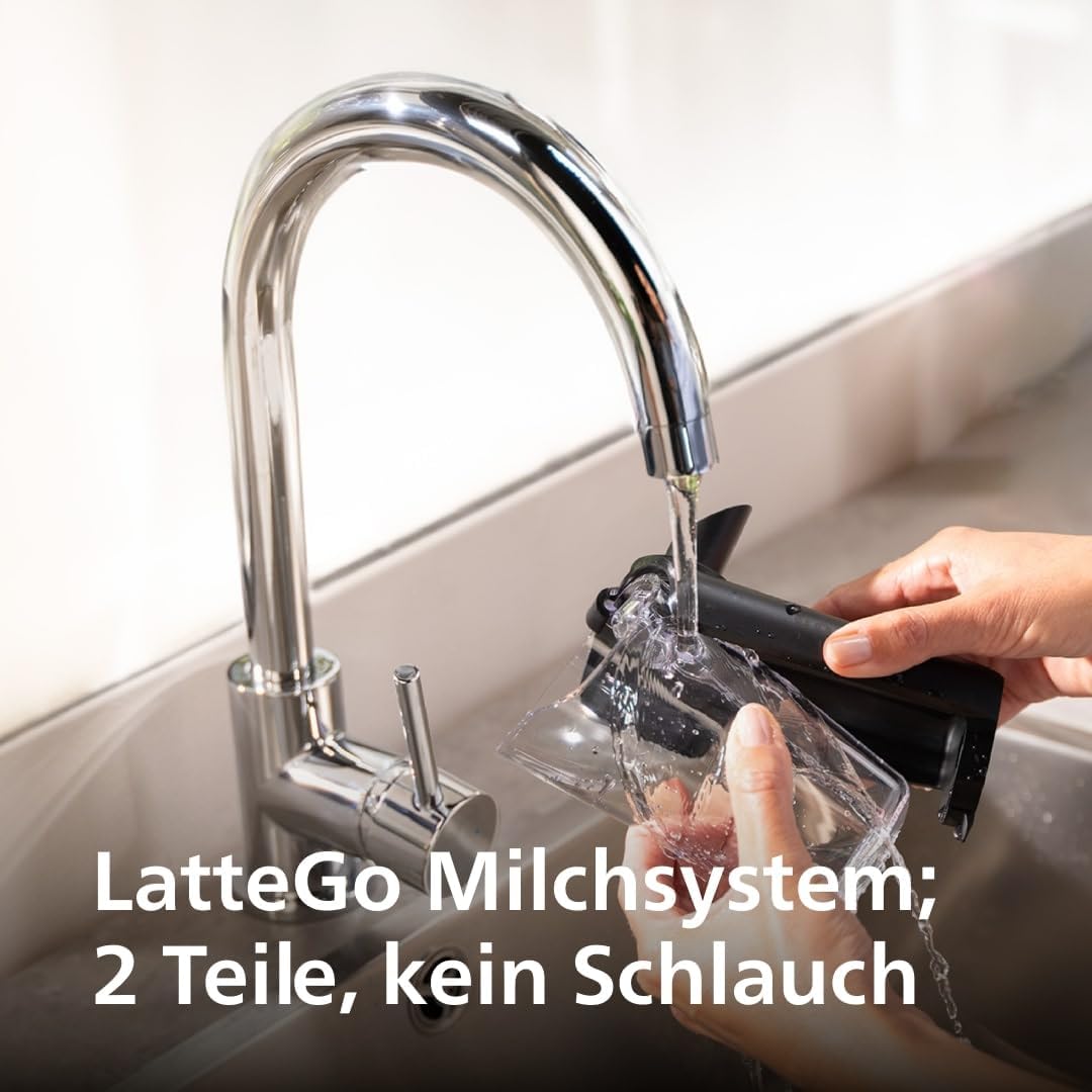 Kaffeevollautomat – LatteGo Milchsystem, 20 heiße & kalte Spezialitäten