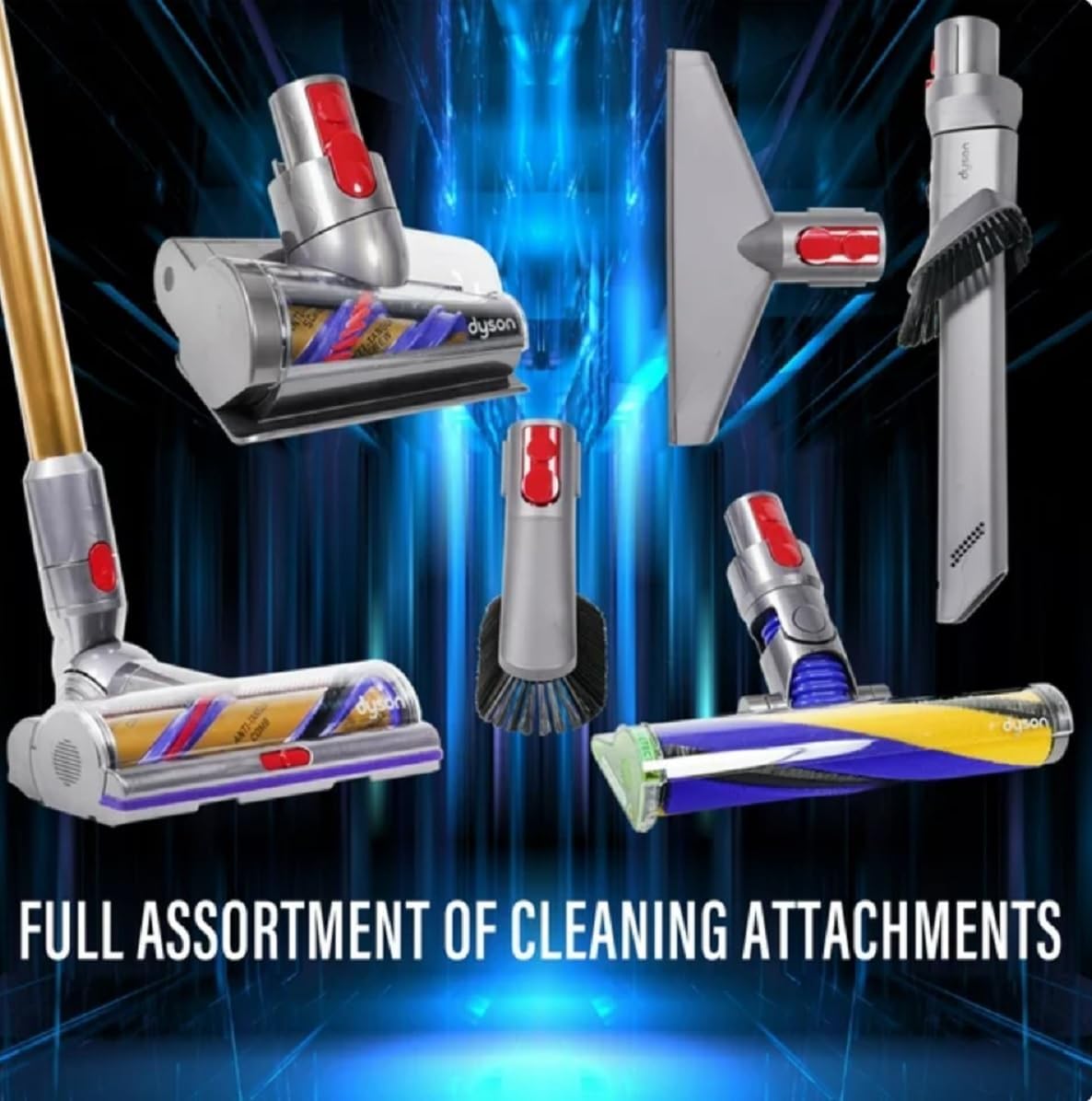 Dyson V15 Detect Absolute – Akkustaubsauger, Silber