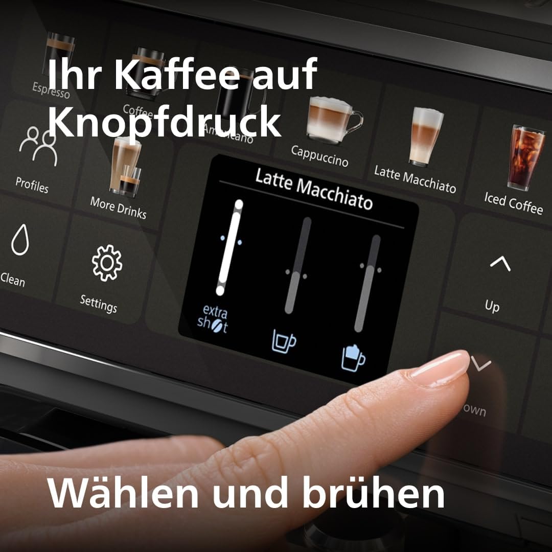 Kaffeevollautomat – LatteGo Milchsystem, 20 heiße & kalte Spezialitäten