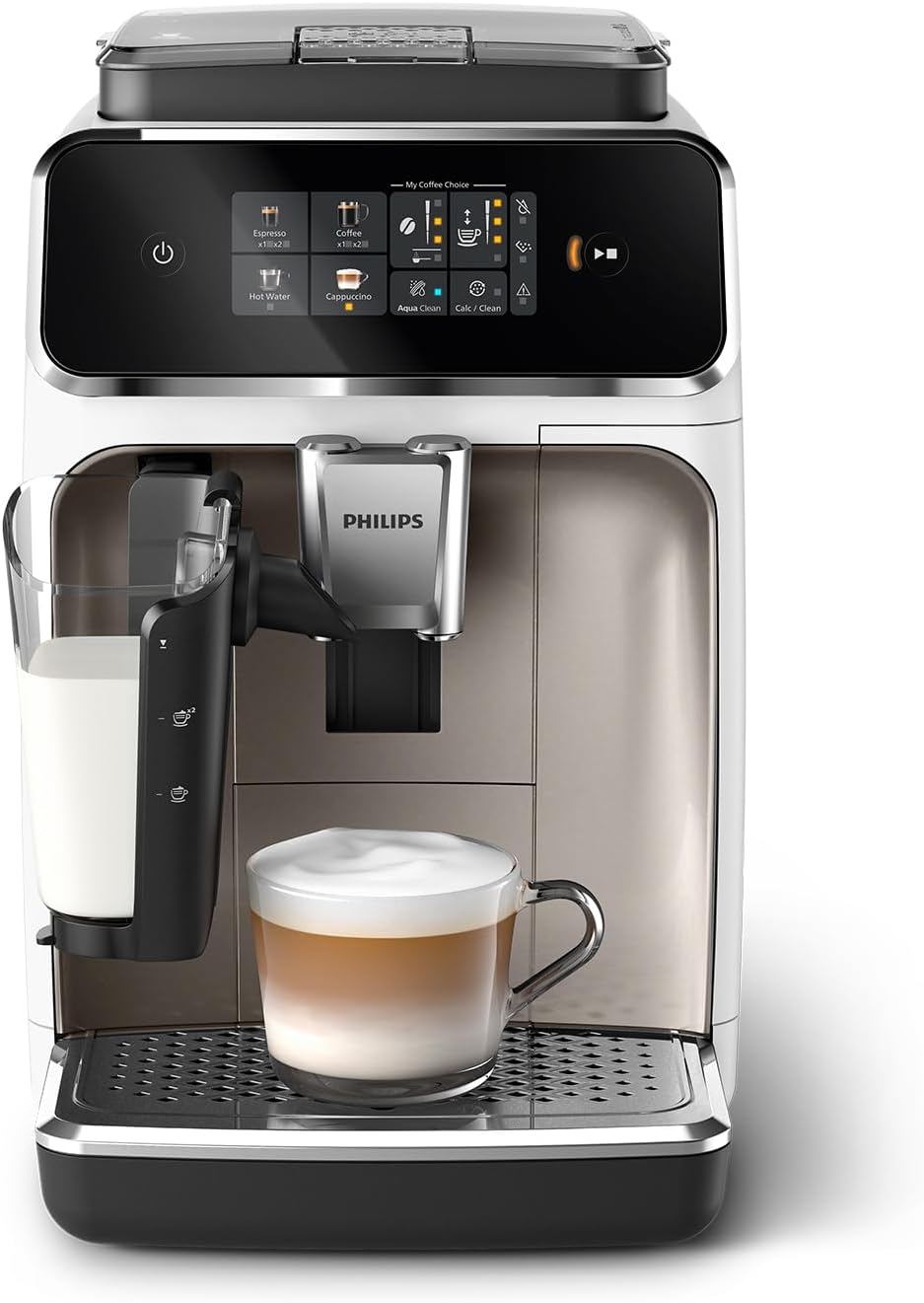 Vollautomatische Espressomaschine – 4 Getränke, Touchscreen