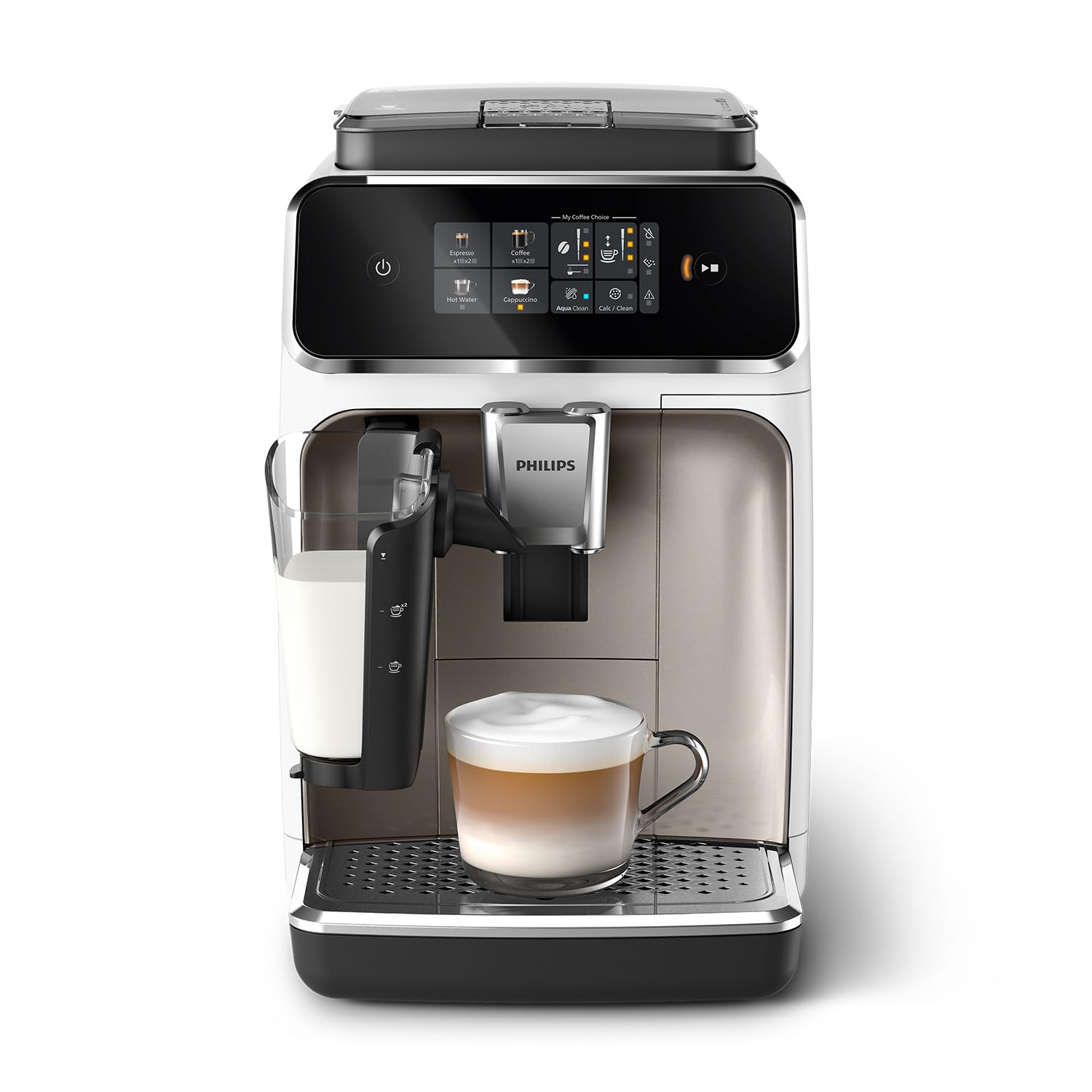 Vollautomatische Espressomaschine – 4 Getränke, Touchscreen