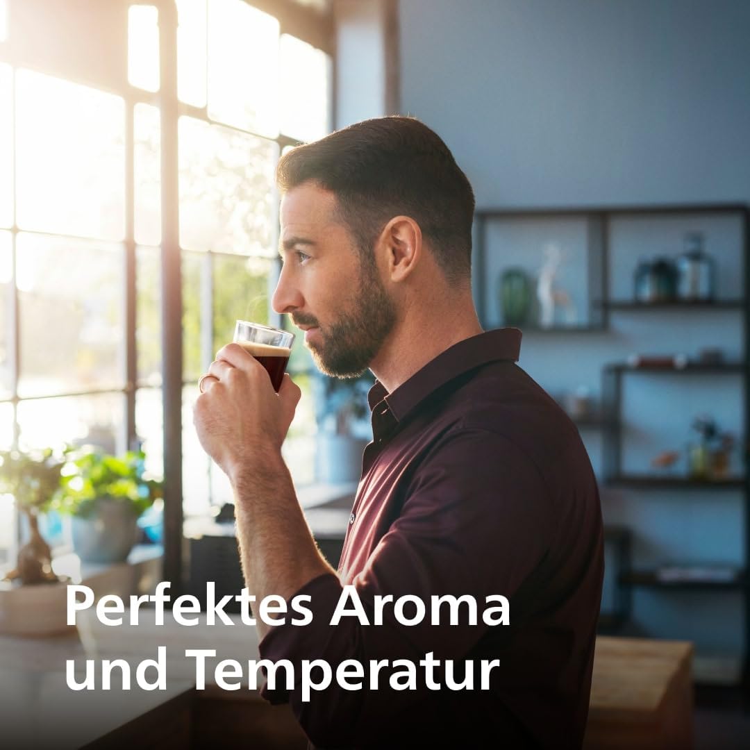 Kaffeevollautomat – LatteGo Milchsystem, 20 heiße & kalte Spezialitäten