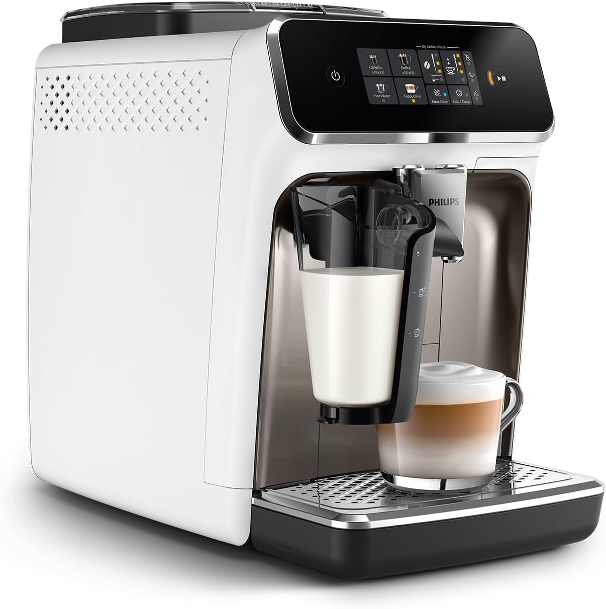 Vollautomatische Espressomaschine – 4 Getränke, Touchscreen