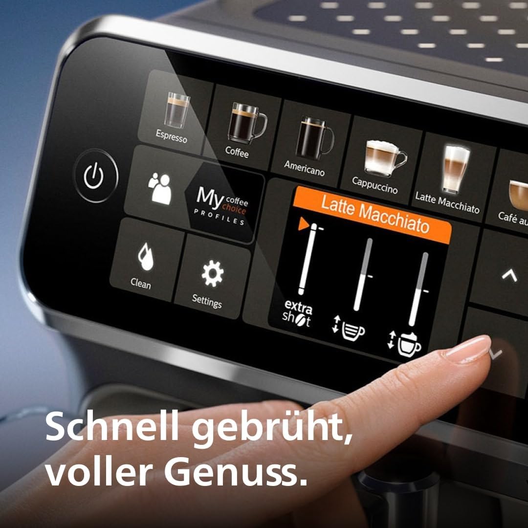 Kaffeevollautomat – 12 Getränke, LatteGo, TFT-Display