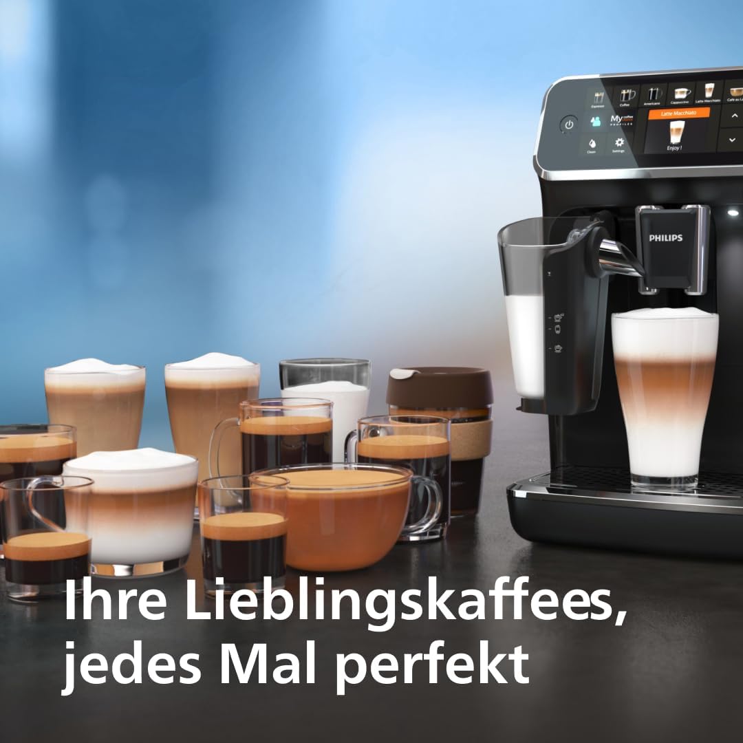 Kaffeevollautomat – 12 Getränke, LatteGo, TFT-Display