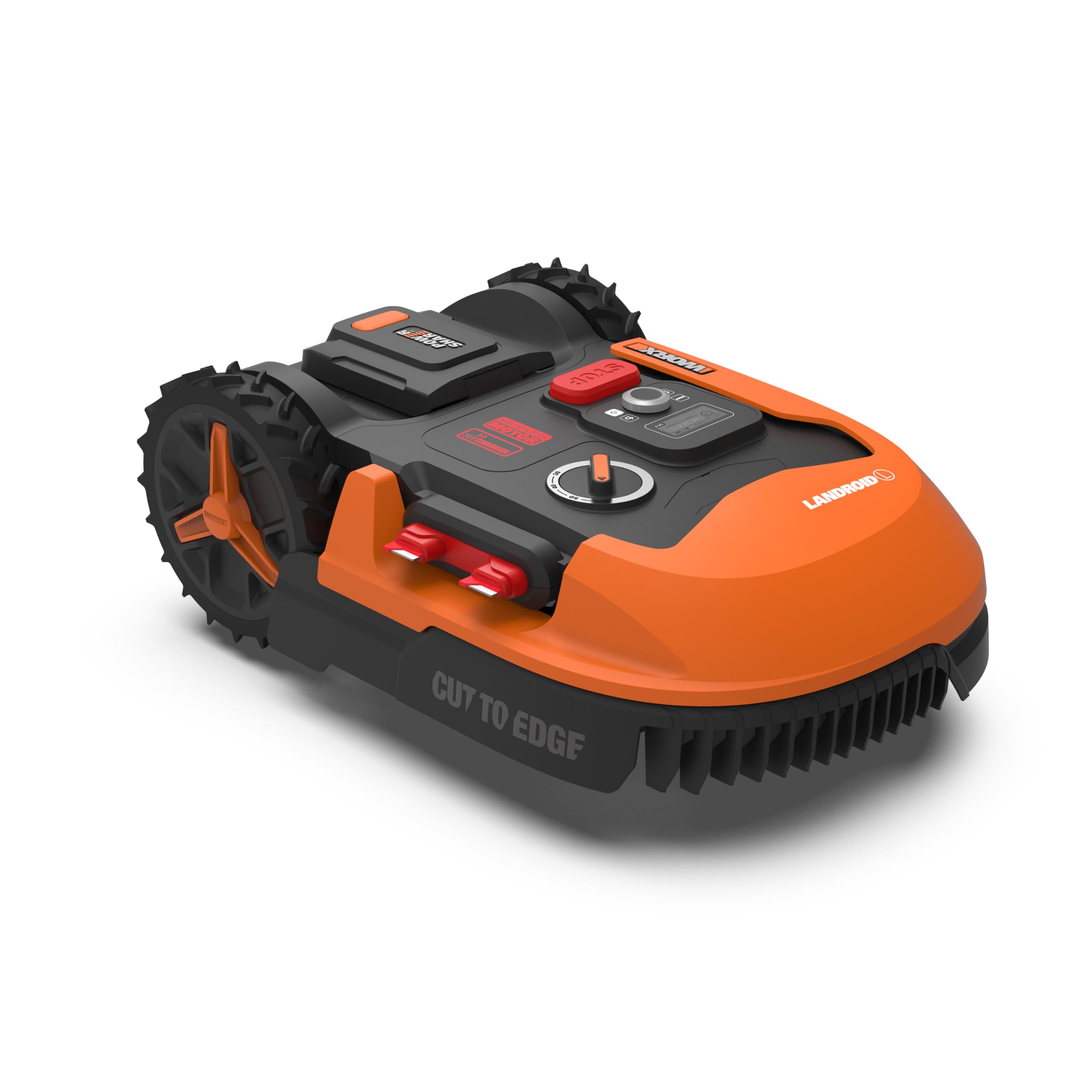 WORX Landroid PLUS WR147E.1 Mähroboter – Für Gärten bis 1000 m², mit WLAN, Bluetooth und Schwimmendem Mähdeck