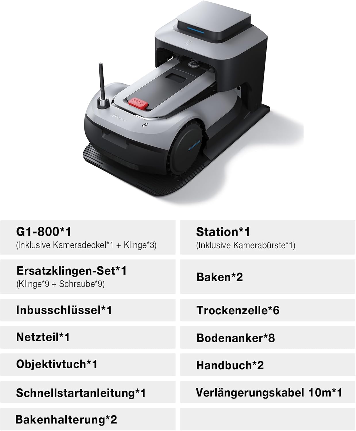 ECOVACS GOAT G1-800 Mähroboter