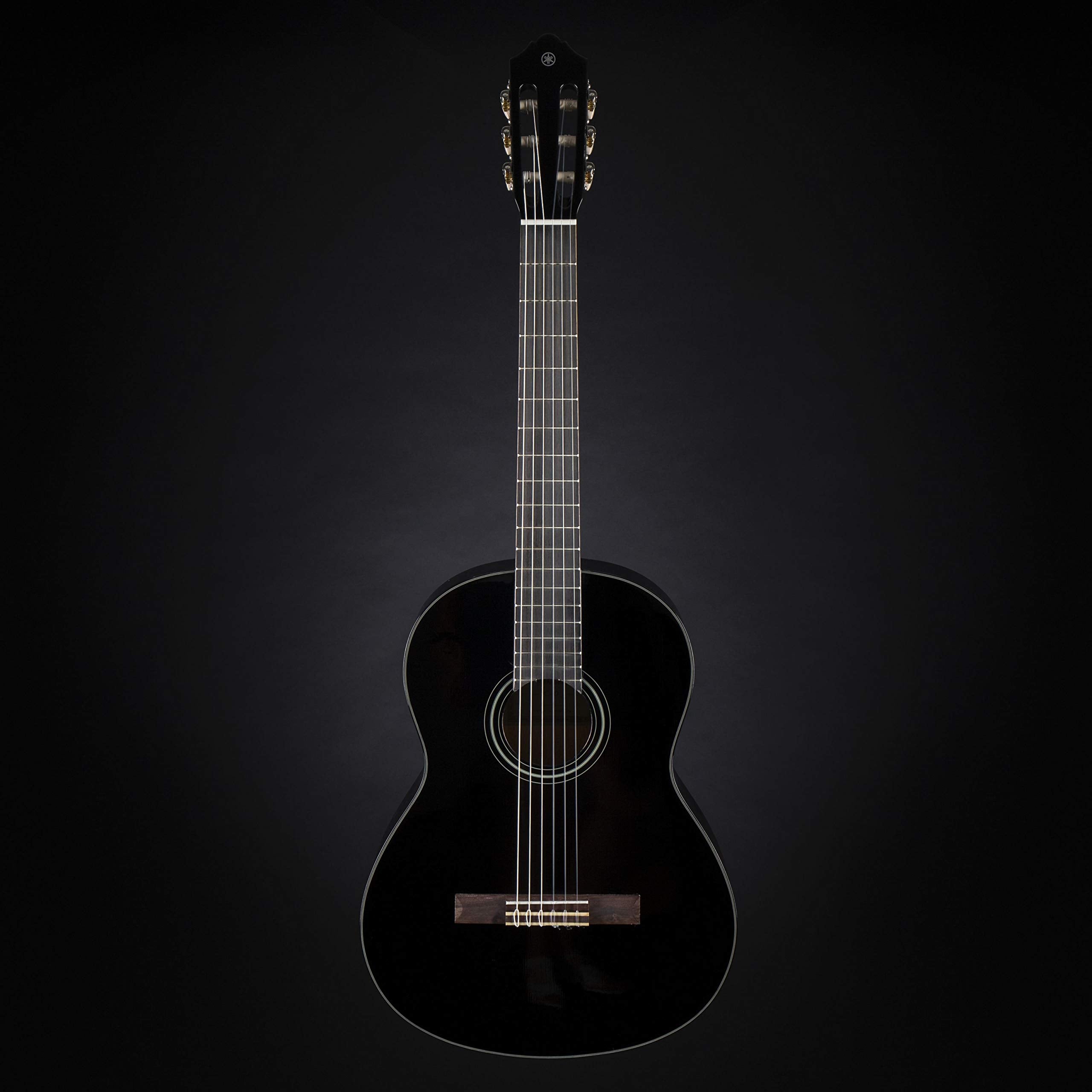 Akustikgitarre 4/4 – Hochwertige Gitarre für Einsteiger in edlem Design, Schwarz