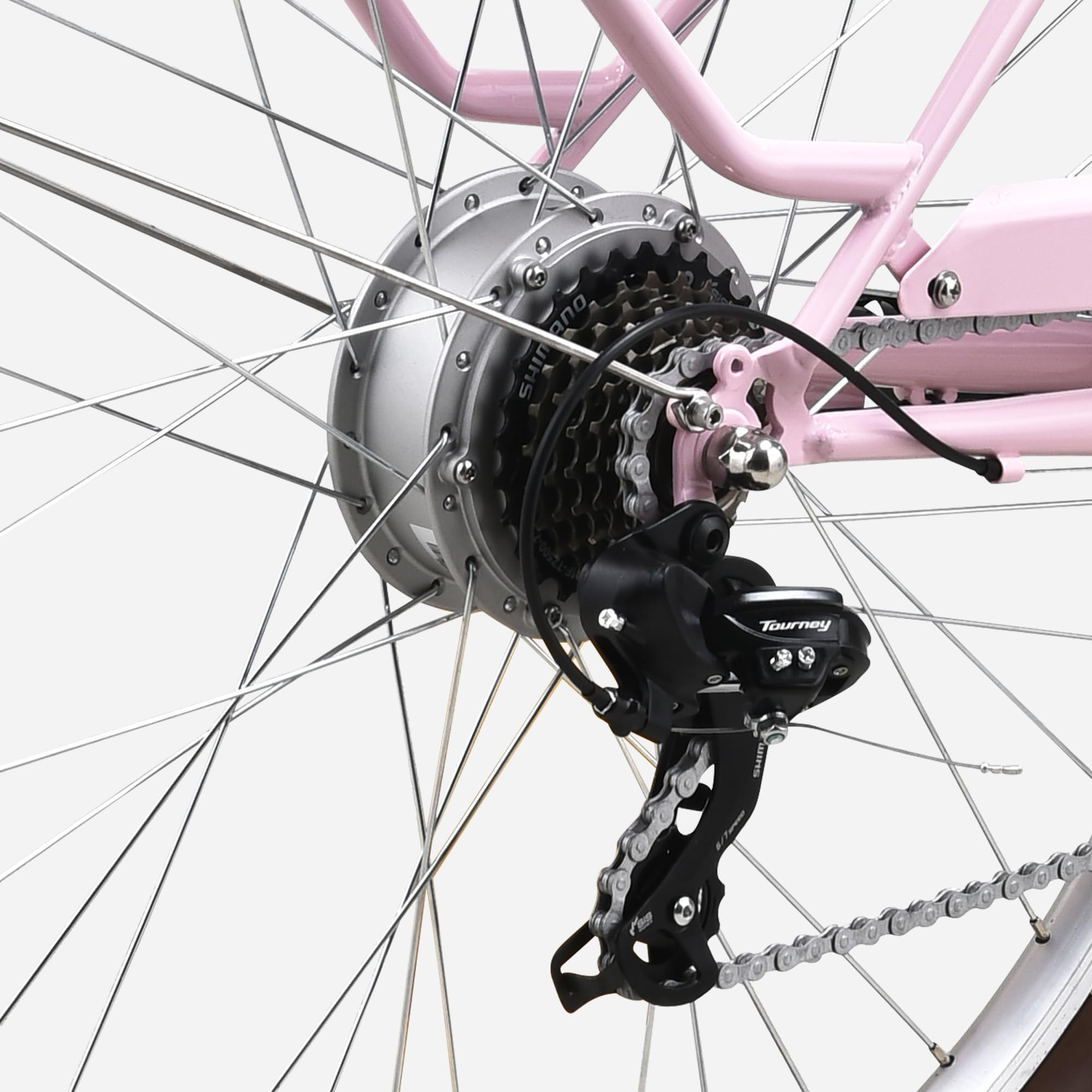 VecoCraft HEBE 28" E-Bike – 250W Motor, 7-Gang, Citybike für Damen & Herren