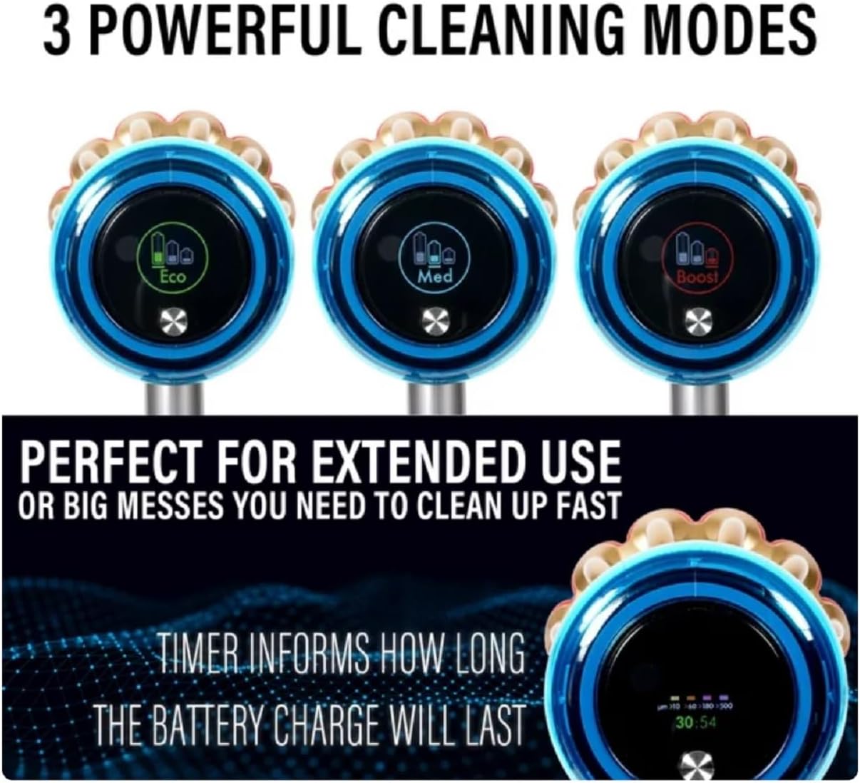 Dyson V15 Detect Absolute – Akkustaubsauger, Silber