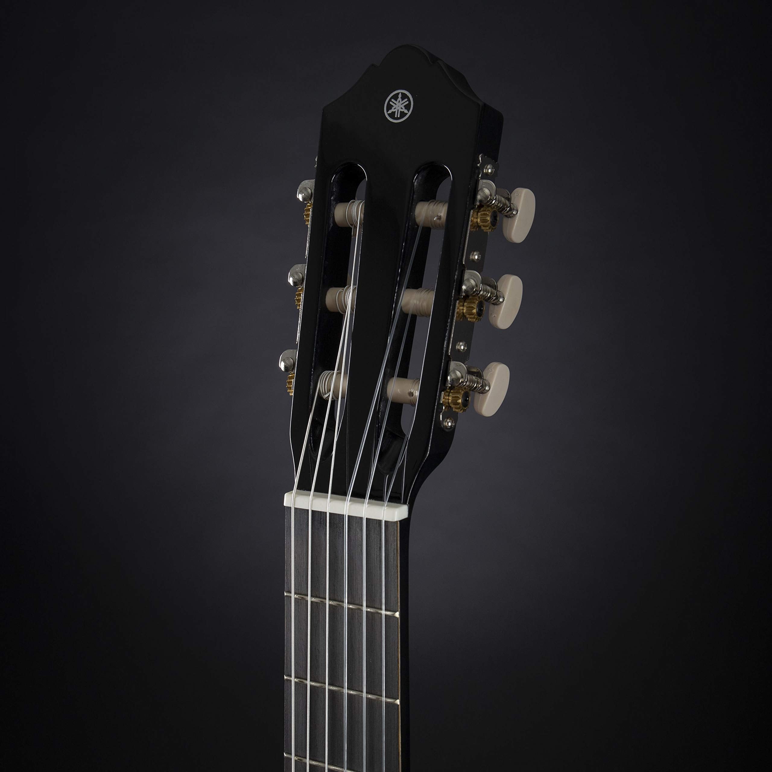 Akustikgitarre 4/4 – Hochwertige Gitarre für Einsteiger in edlem Design, Schwarz