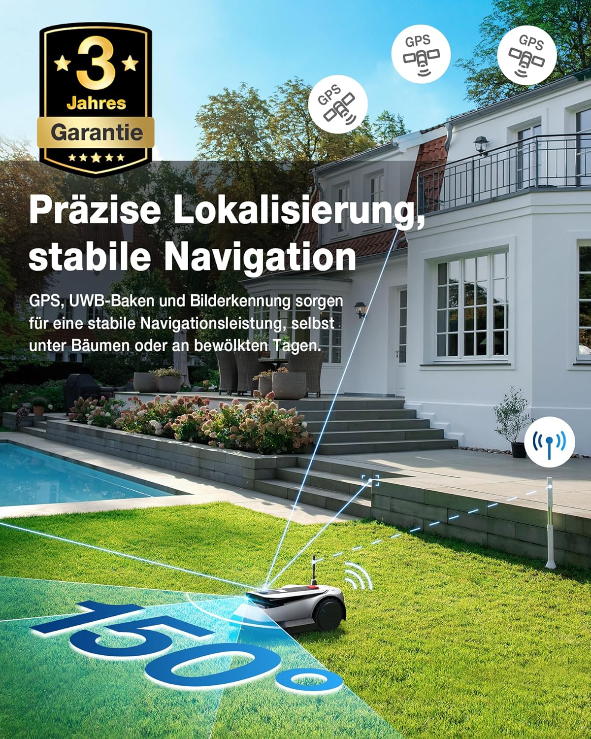 ECOVACS GOAT G1-800 Mähroboter